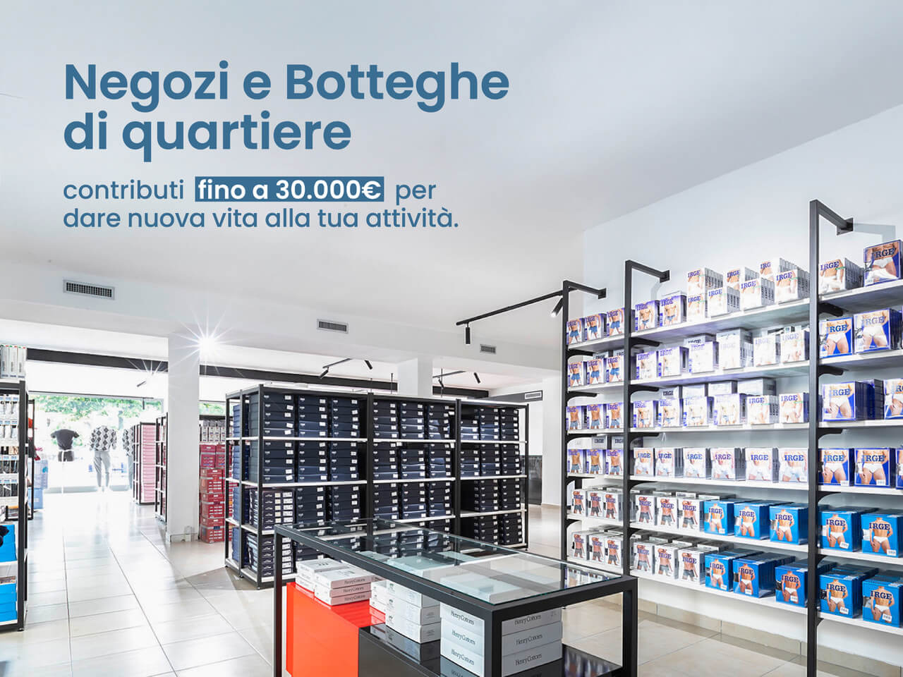Bando Negozi e Botteghe di Quartiere
